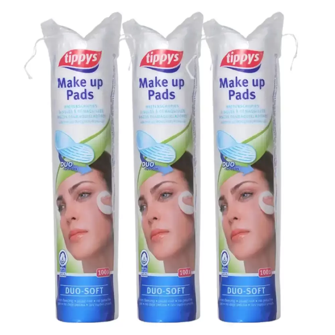 TIPPYS MAKE UP PADS DUO 100S